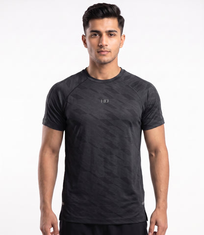 Hybrid Running T-Shirt - Black