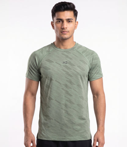Hybrid Running T-Shirt - Light Green