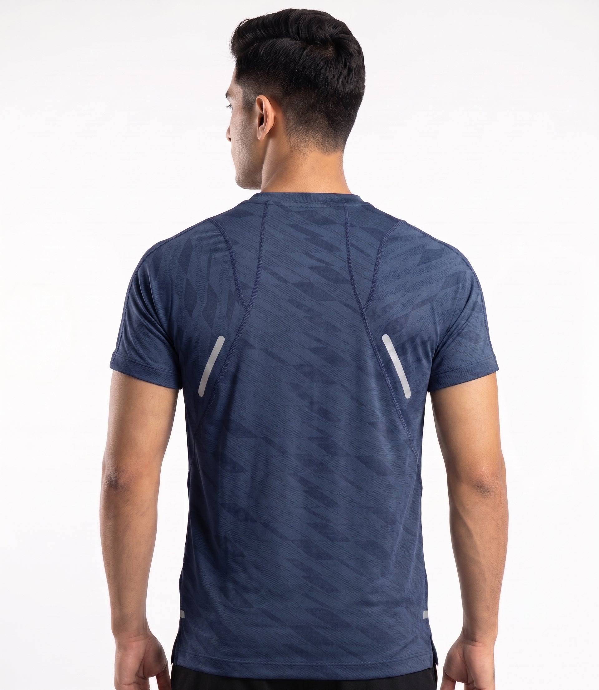 Hybrid Running T-Shirt - Navy