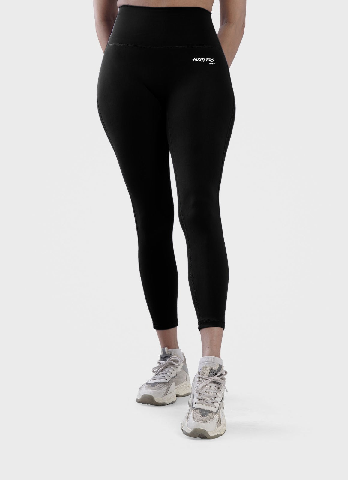 Black Hyperflex Seamless Leggings for Women | HustlersOnlyPK