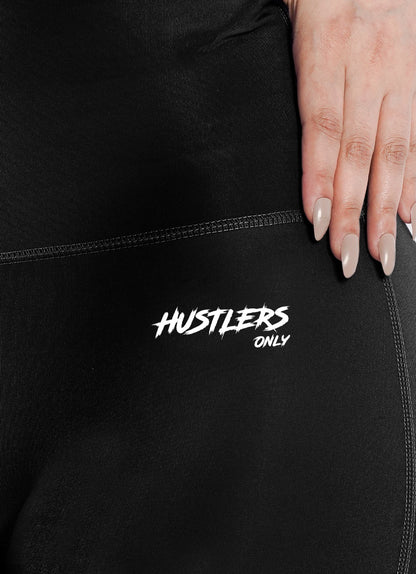 Black Hyperflex Seamless Leggings | HustlersOnlyPK