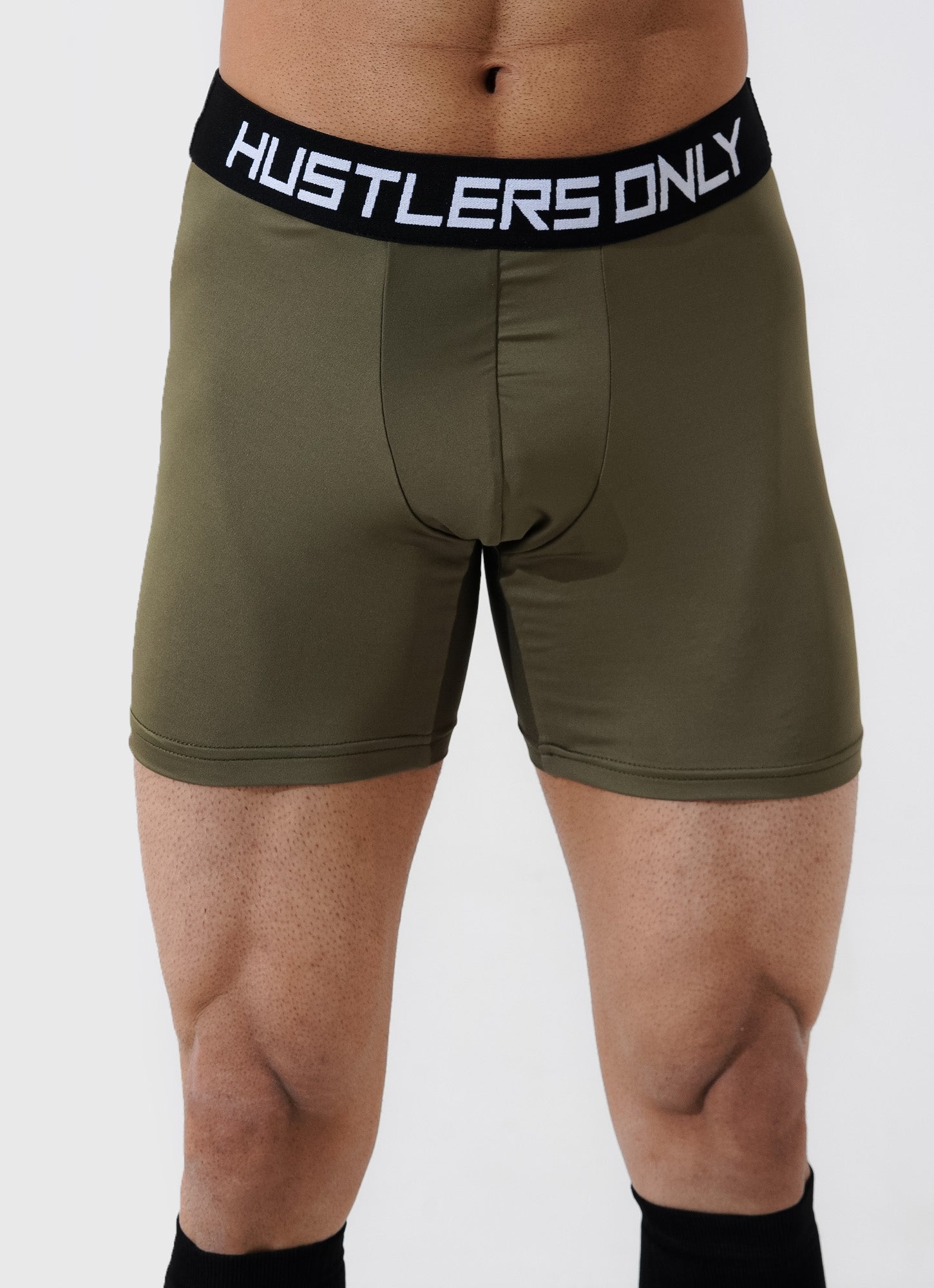 Soft Boxer Briefs - Olive Green
