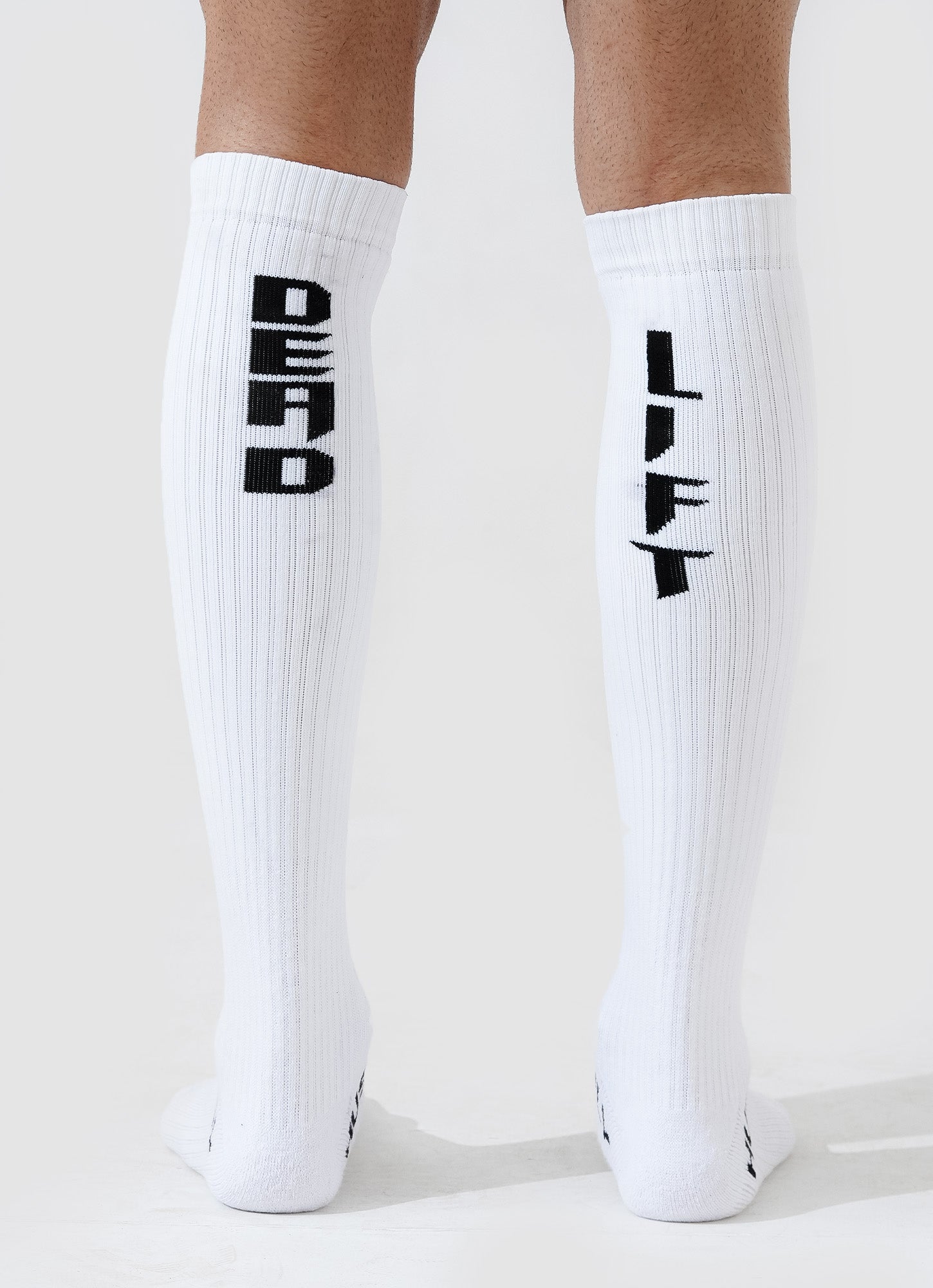 Deadlift Socks - White