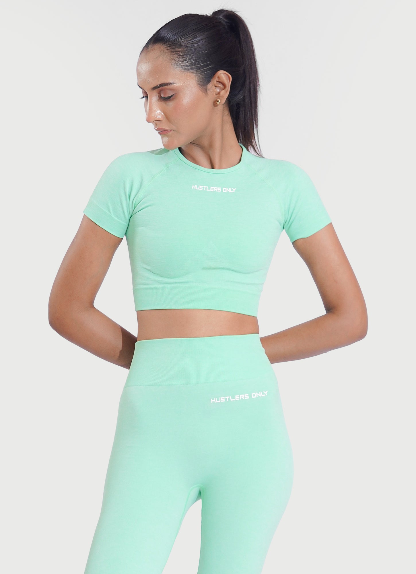 Activate Sports Top - Arctic green