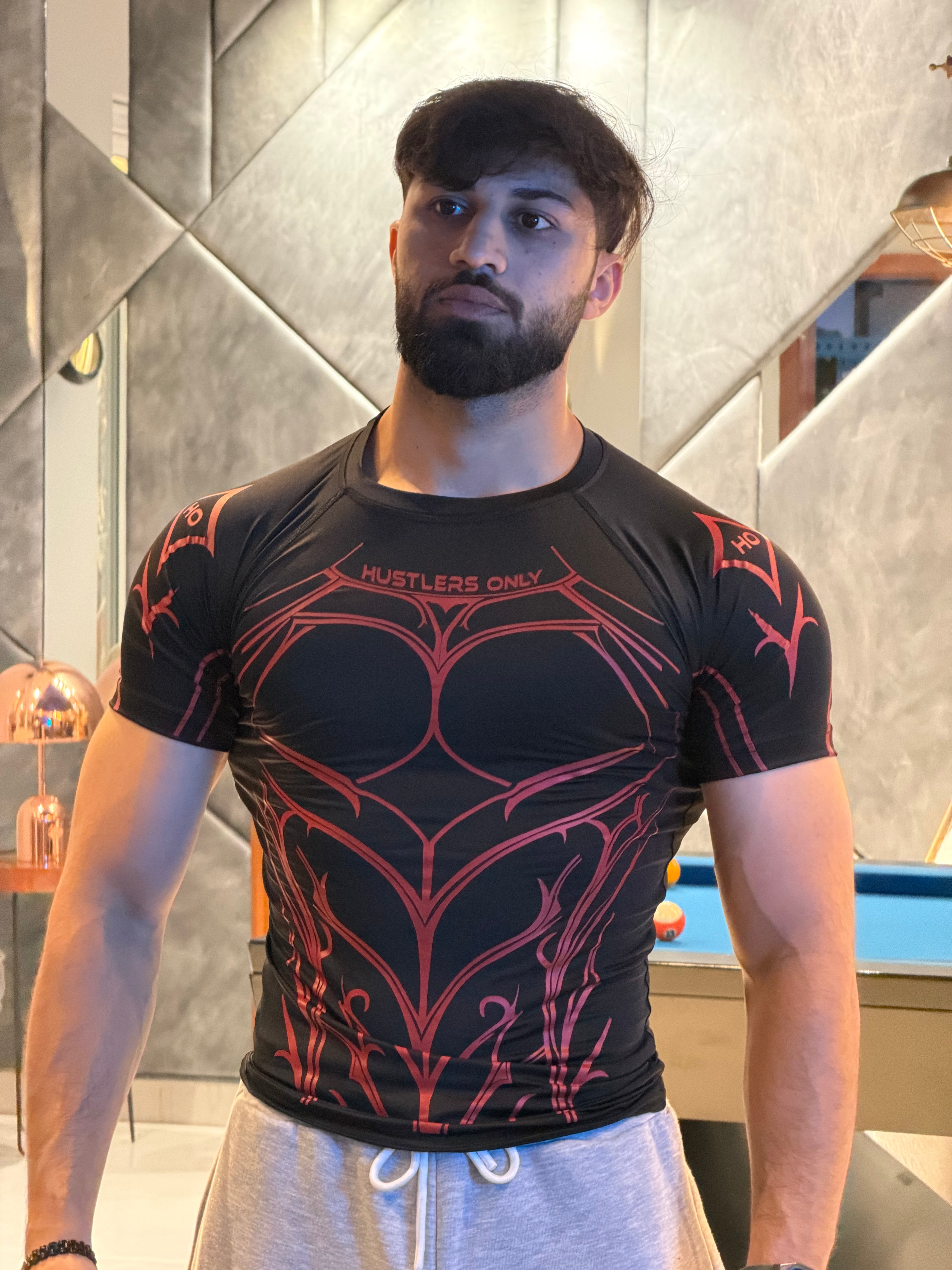 Predator Compression T-Shirt - Red