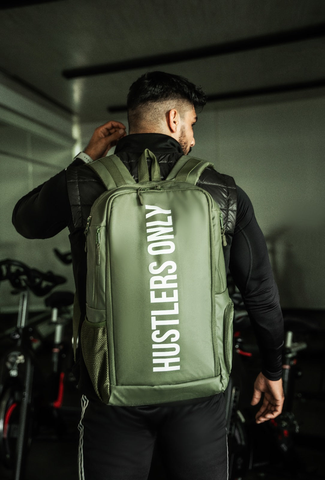 Iconic Green Backpack | HustlersOnlyPK