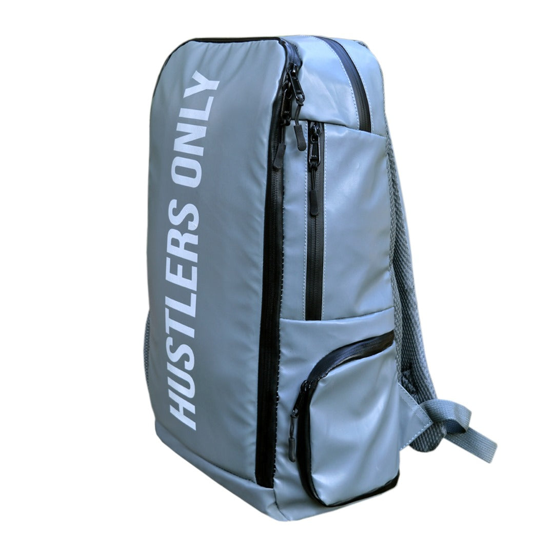 Iconic Grey Backpack | HustlersOnlyPK
