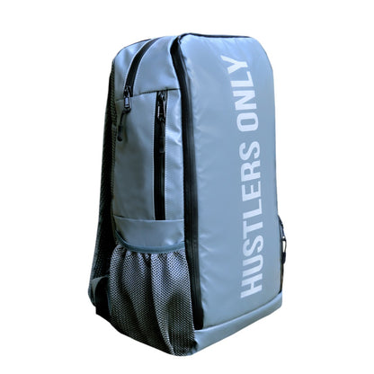 Grey Iconic Backpack | HustlersOnlyPK