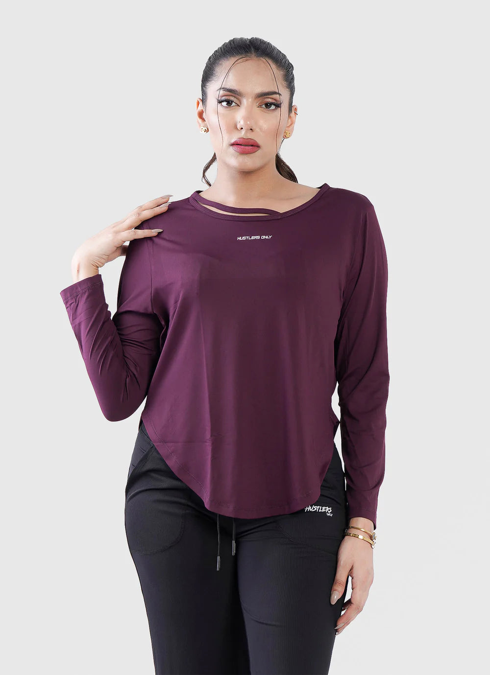 Maroon Legacy Shirt for Womens | HustlersOnlyPK