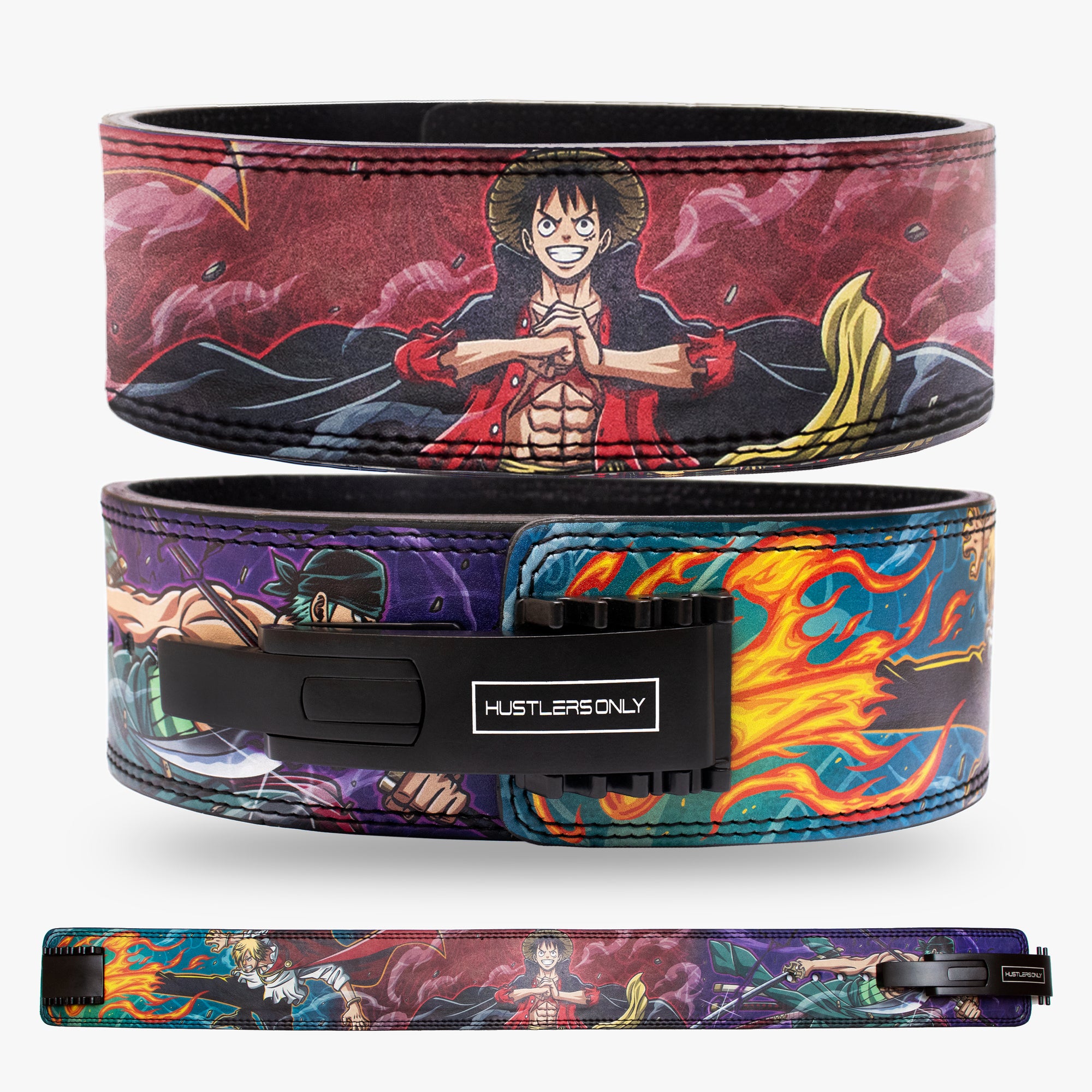 Luffy Anime Weightlifting Lever Belt 10mm | Hustlers Only PK