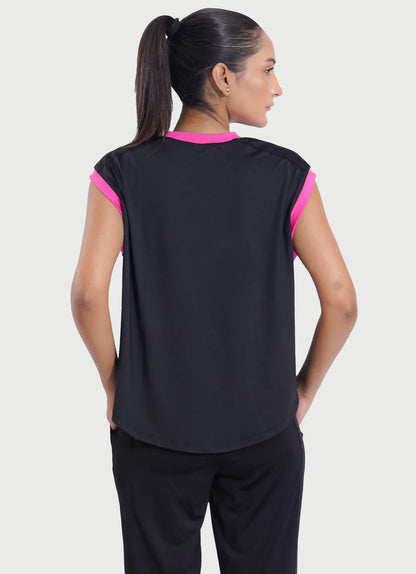 Black Minimal Tank Shirt | HustlersOnlyPK