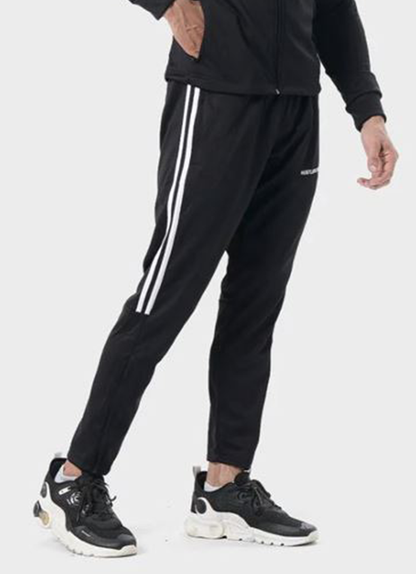 Black Muscle Fit Trouser for jogging | HustlersOnlyPK