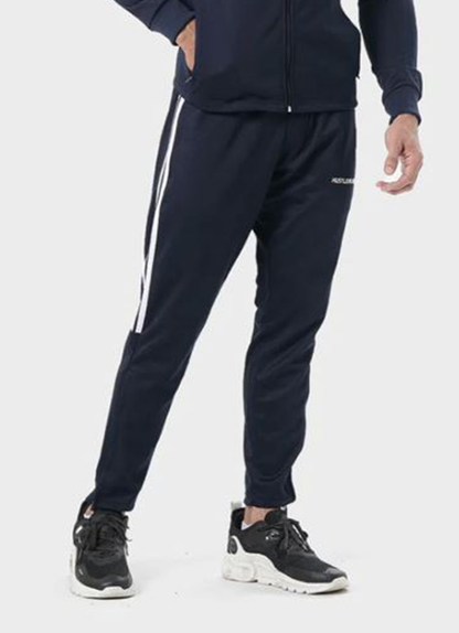 Navy Muscle Fit Trouser for Mens | HustlersOnlyPK