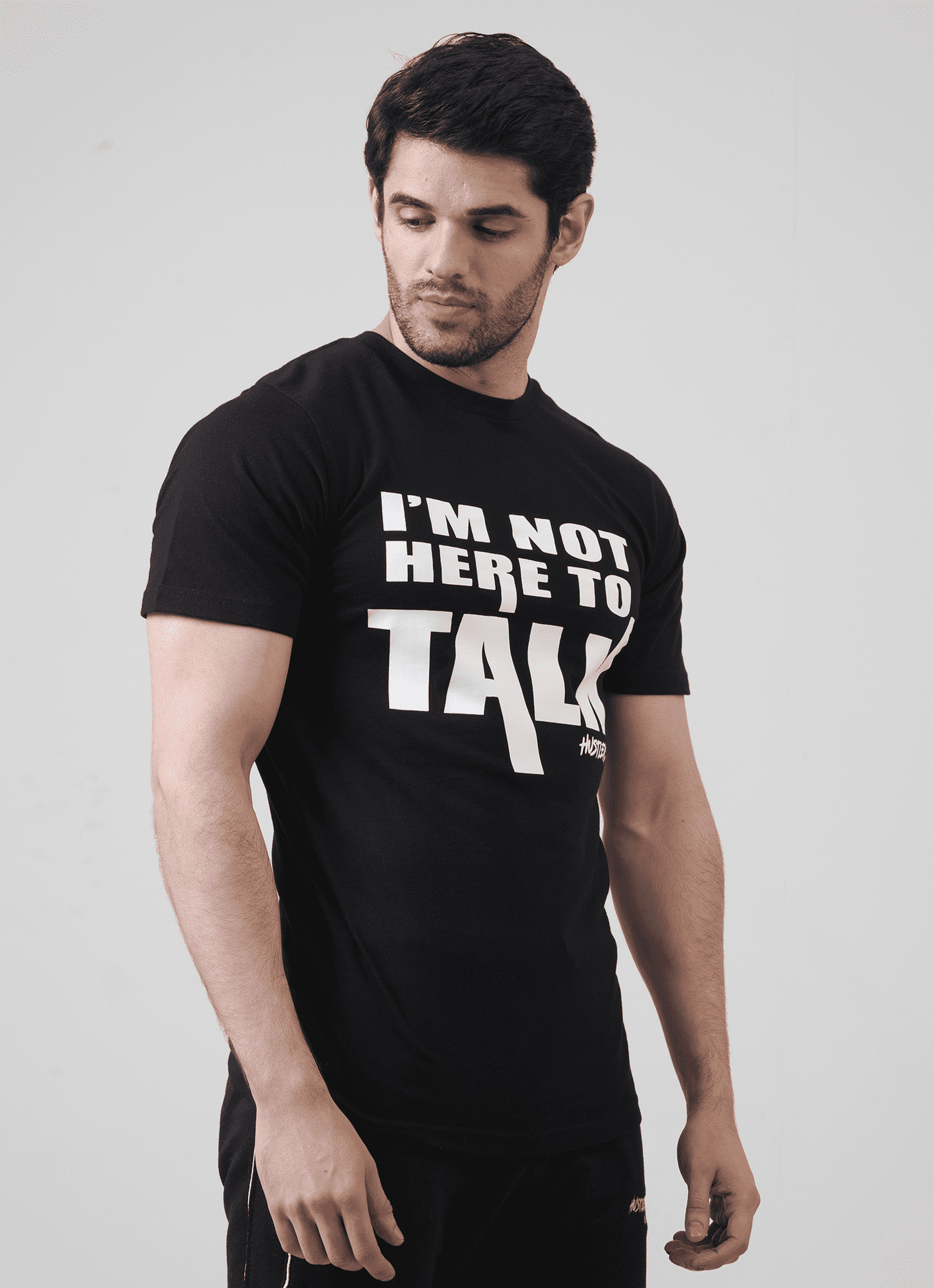 No Talk T-Shirt for Mens | HustlersOnlyPK