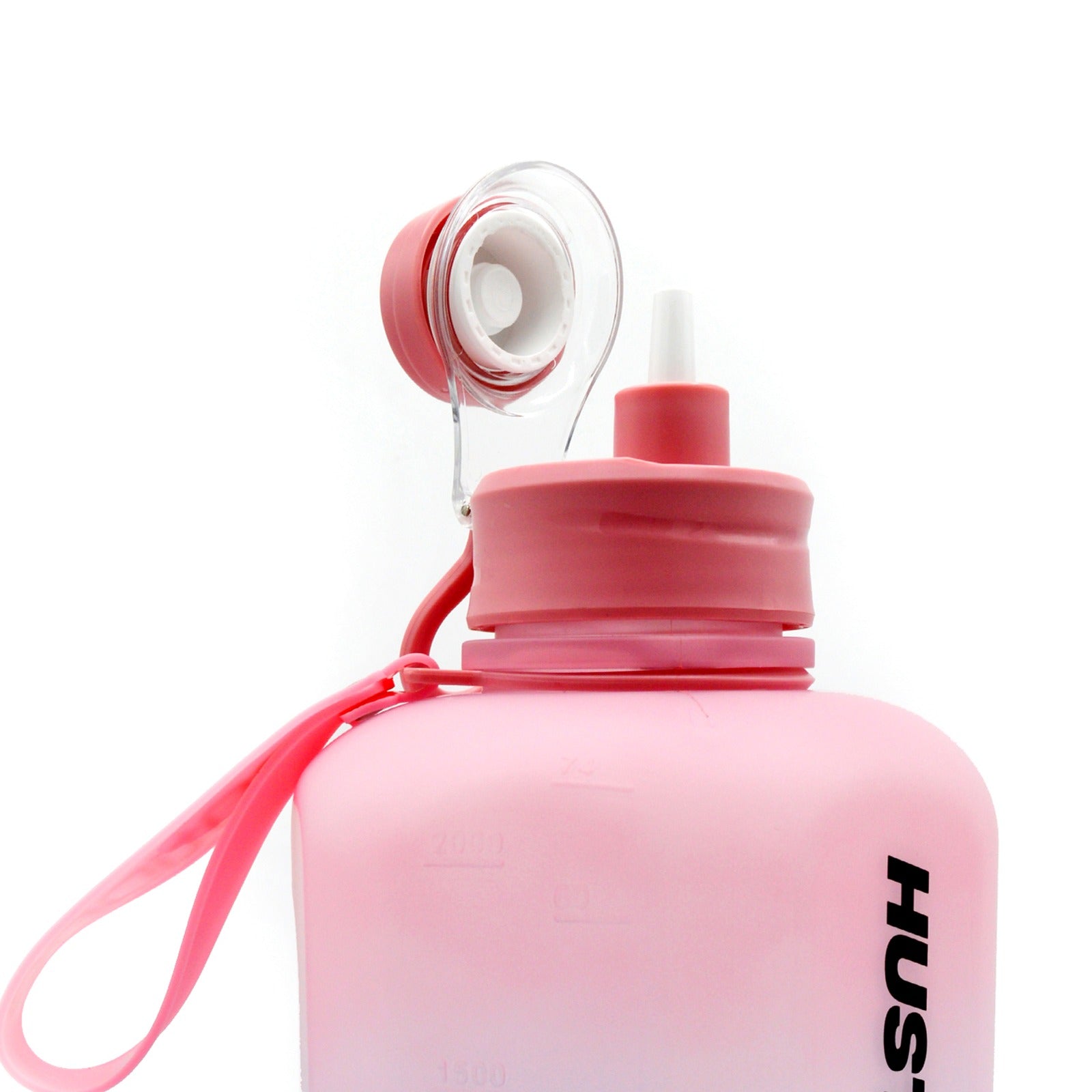 Pink/Blue 2.2 Liter Water Bottle with Cap For Gym | HustlersOnlyPK