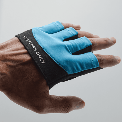 Blue Palm Protection Gloves For Workout | HustlersOnlyPK