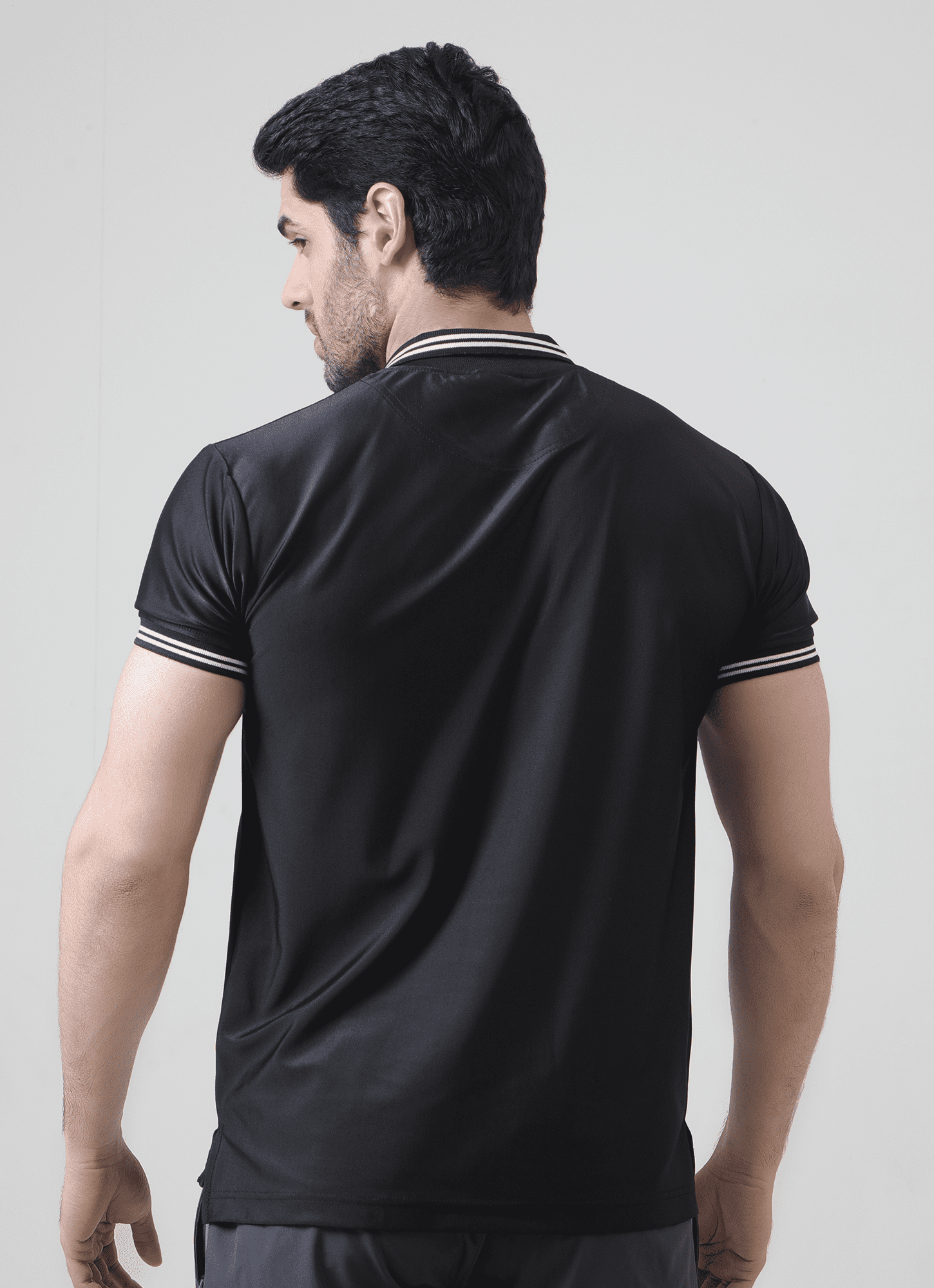 Black Polo Shirt For Men | HustlersOnlyPK
