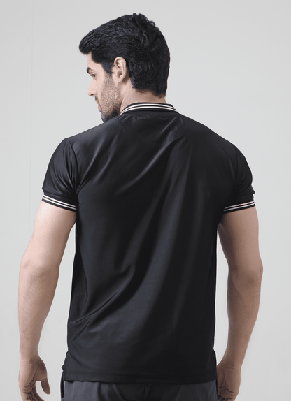 Black Polo Shirt For Men | HustlersOnlyPK