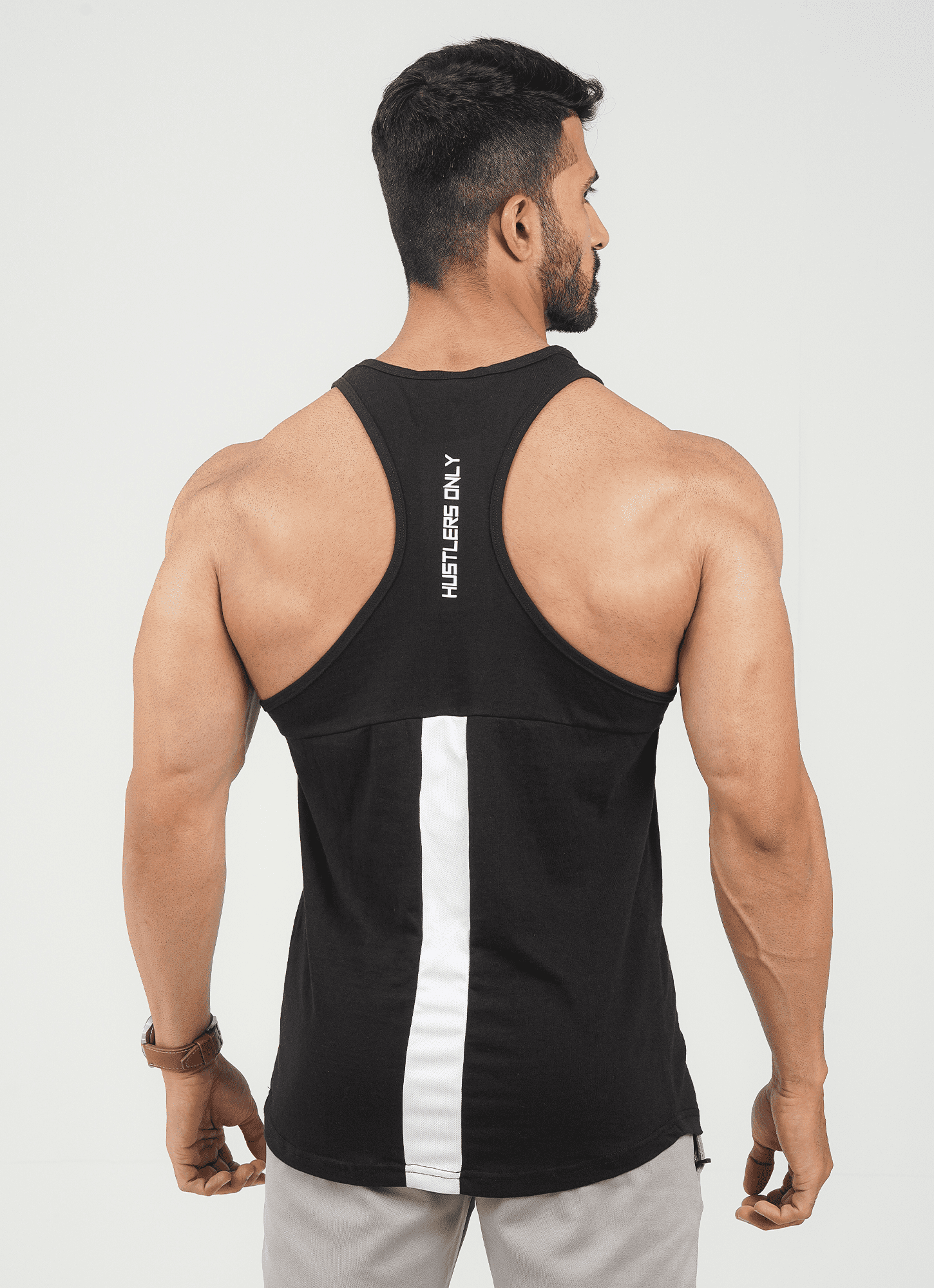 Black Performance Tank for Gym | HustlersOnlyPK