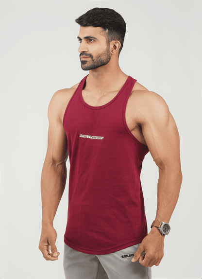 Maroon Performance Tank for Workout | HustlersOnlyPK
