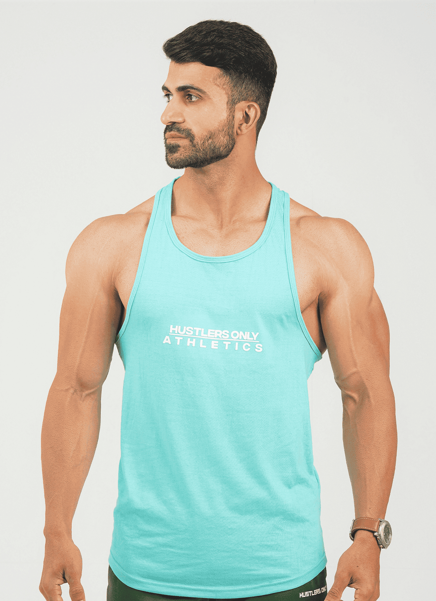 Sky Blue Performance Tank for Workout | HustlersOnlyPK