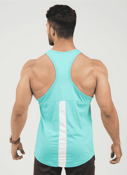 Sky Blue Performance Tank for gym | HustlersOnlyPK
