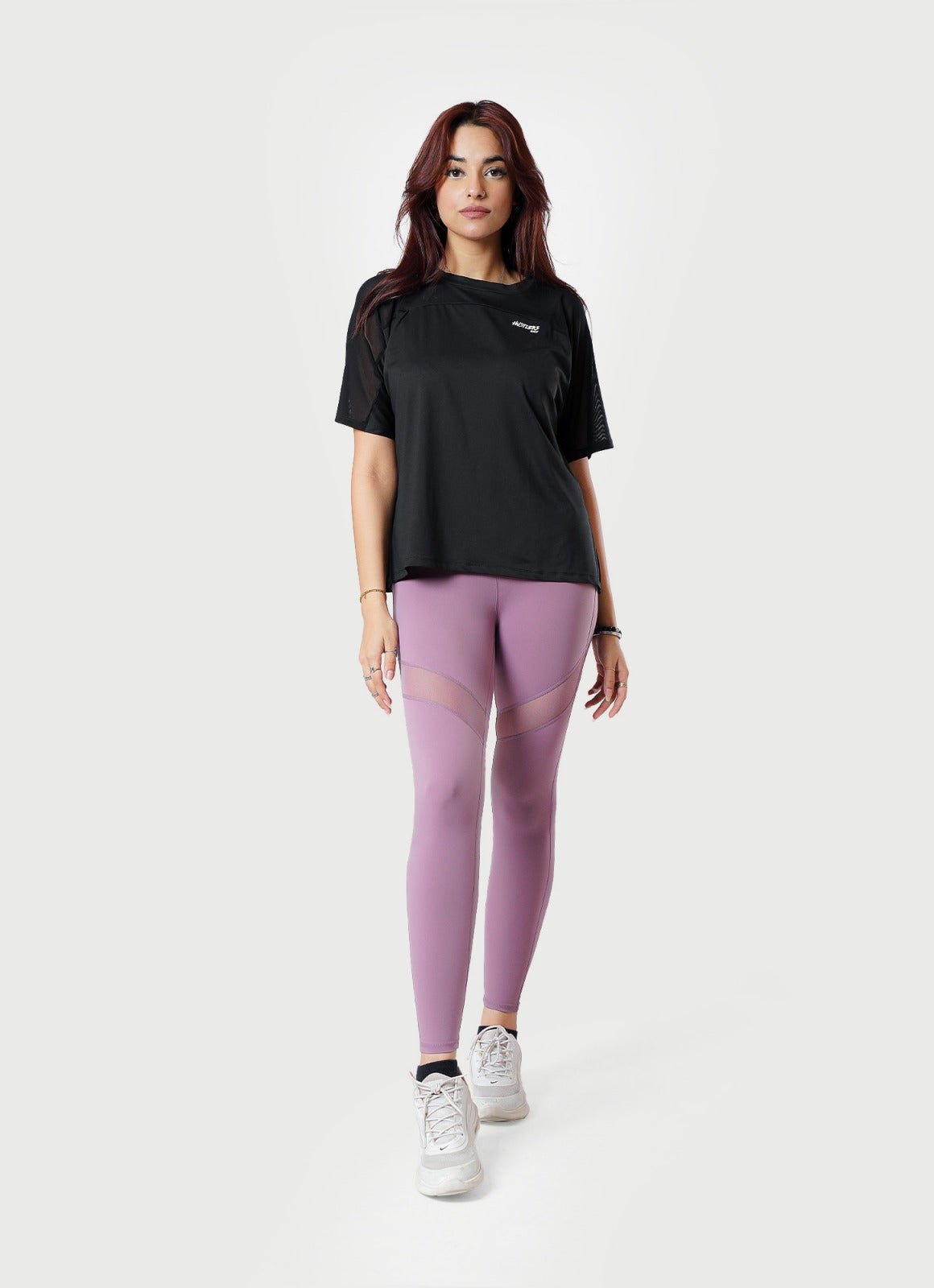 Pink Performance Mesh Leggings for Women | HustlersOnlyPK