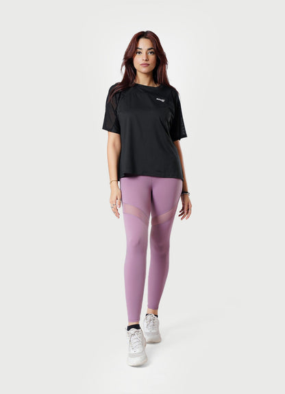 Pink Performance Mesh Leggings for Women | HustlersOnlyPK