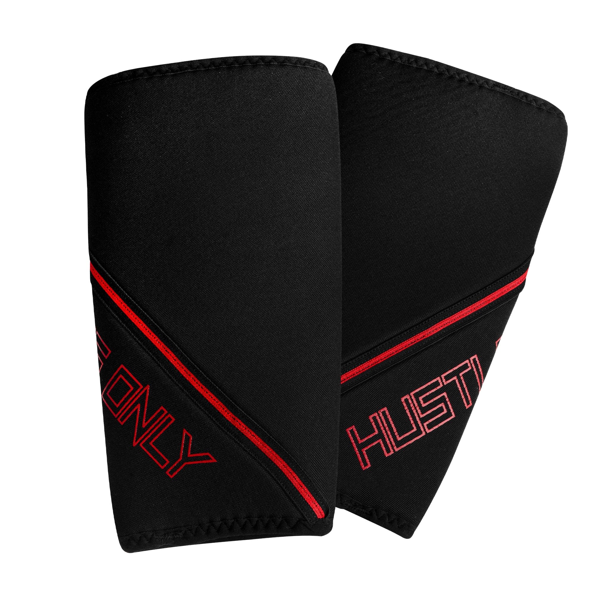 Red Powerlifting Knee Sleeves | HustlersOnlyPK