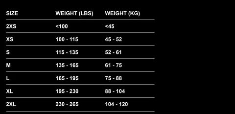 Powerlifting Singlet Size Guide | HustlersOnlyPK