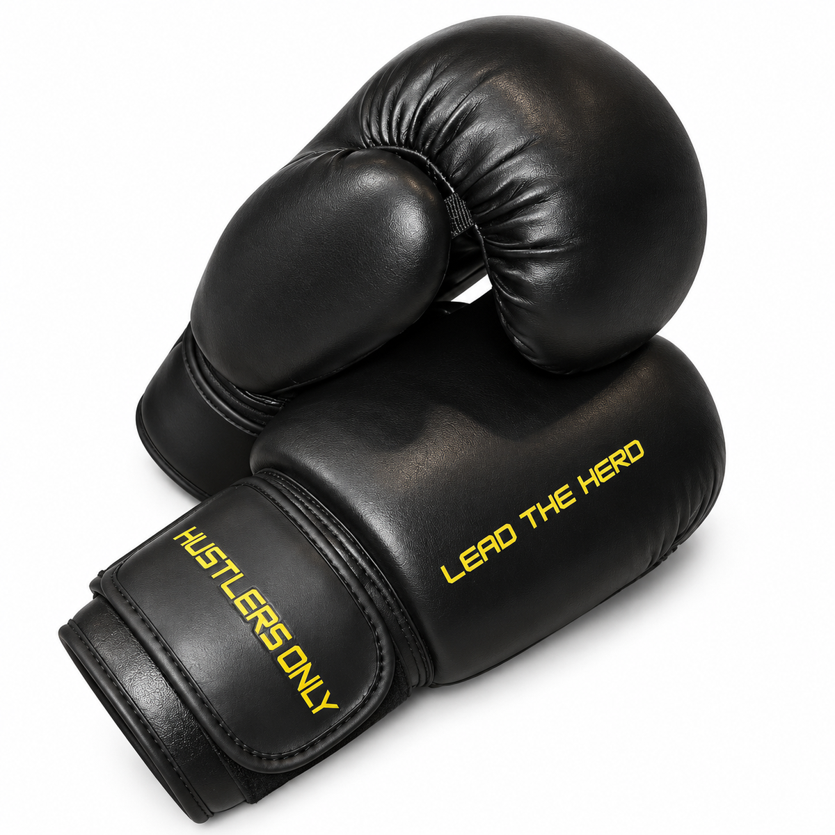 Boxing Gloves - Black & Yellow