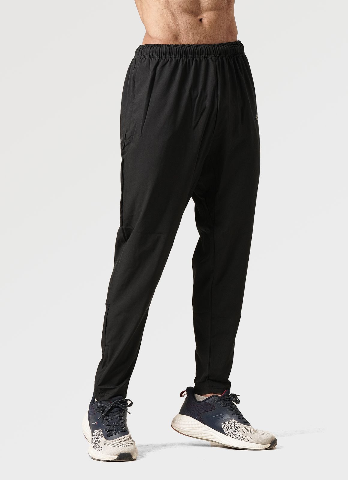 Black Quick Dry Joggers for Mens | HustlersOnlyPK