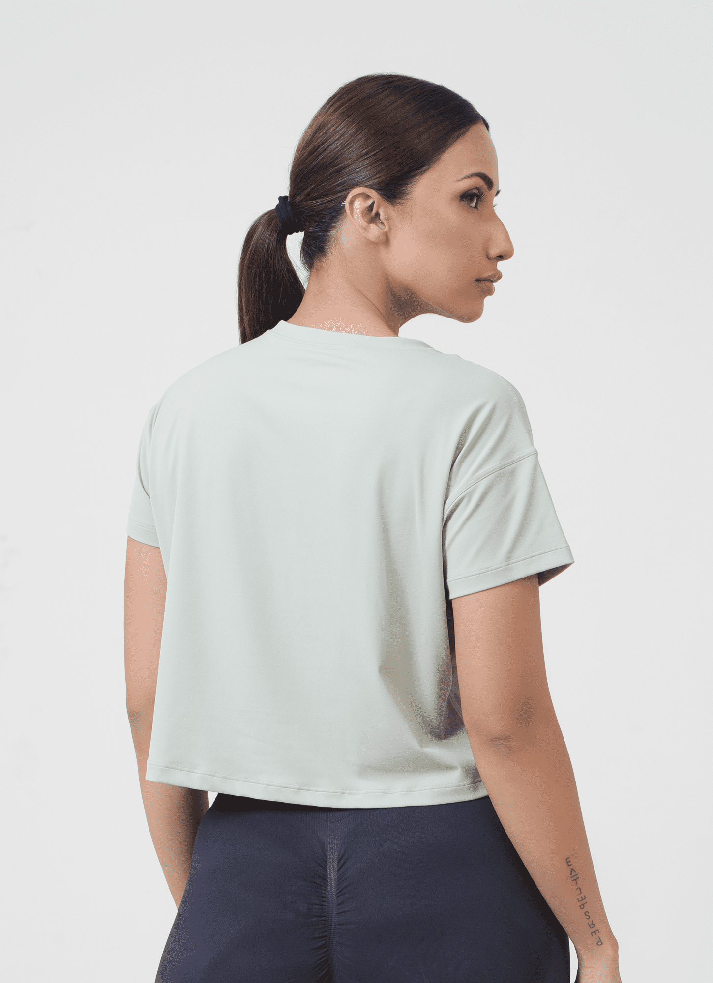 Green Rush Crop T-Shirt  | HustlersOnlyPK