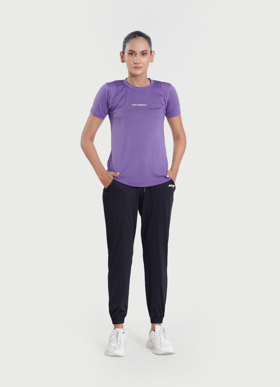 Purple Sash Essential T-Shirt for Women | HustlersOnlyPK