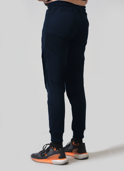 Scorpion Ribbed Navy Trousers for Mens | HustlersOnlyPK