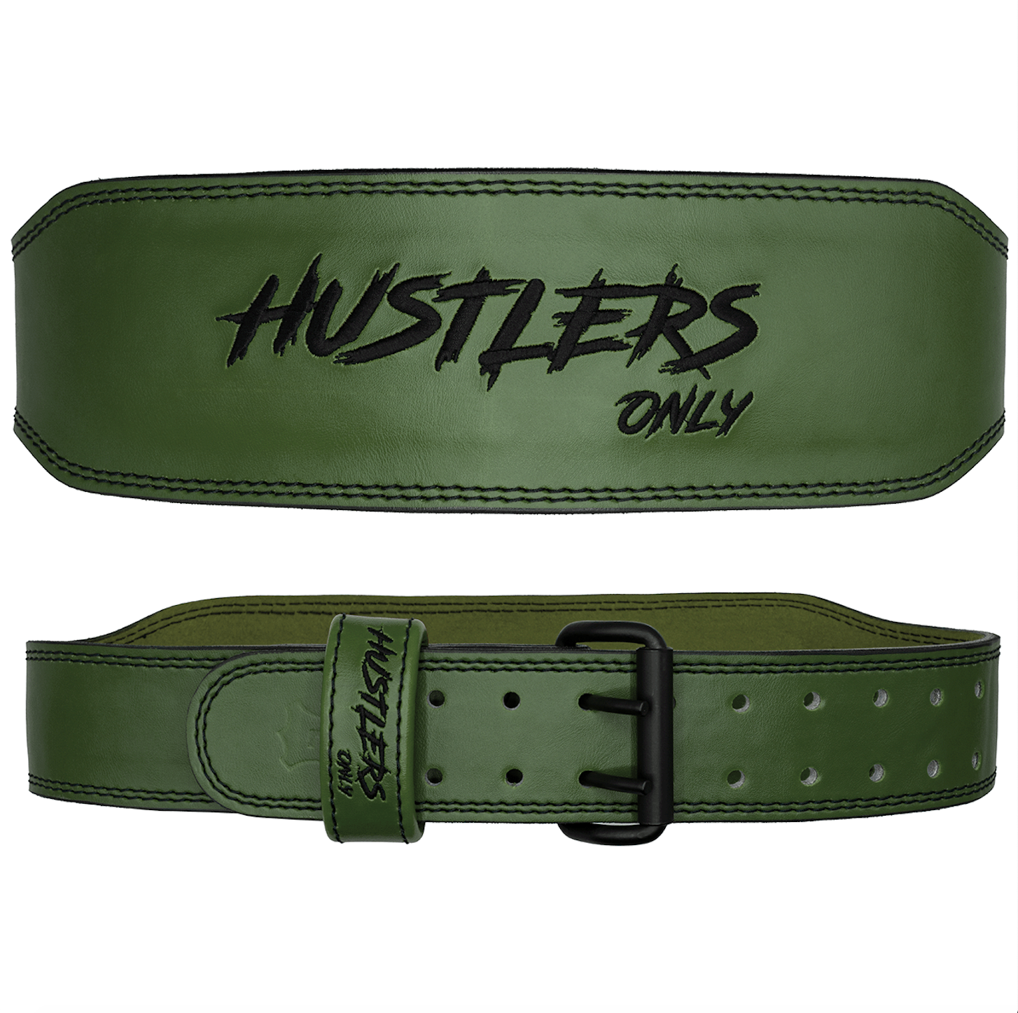 Weightlifting Prong Belt - Army Green