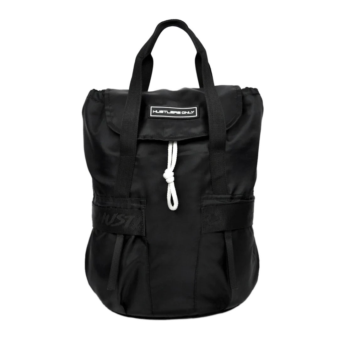 Sleek Everyday Black Backpack | HustlersOnlyPK