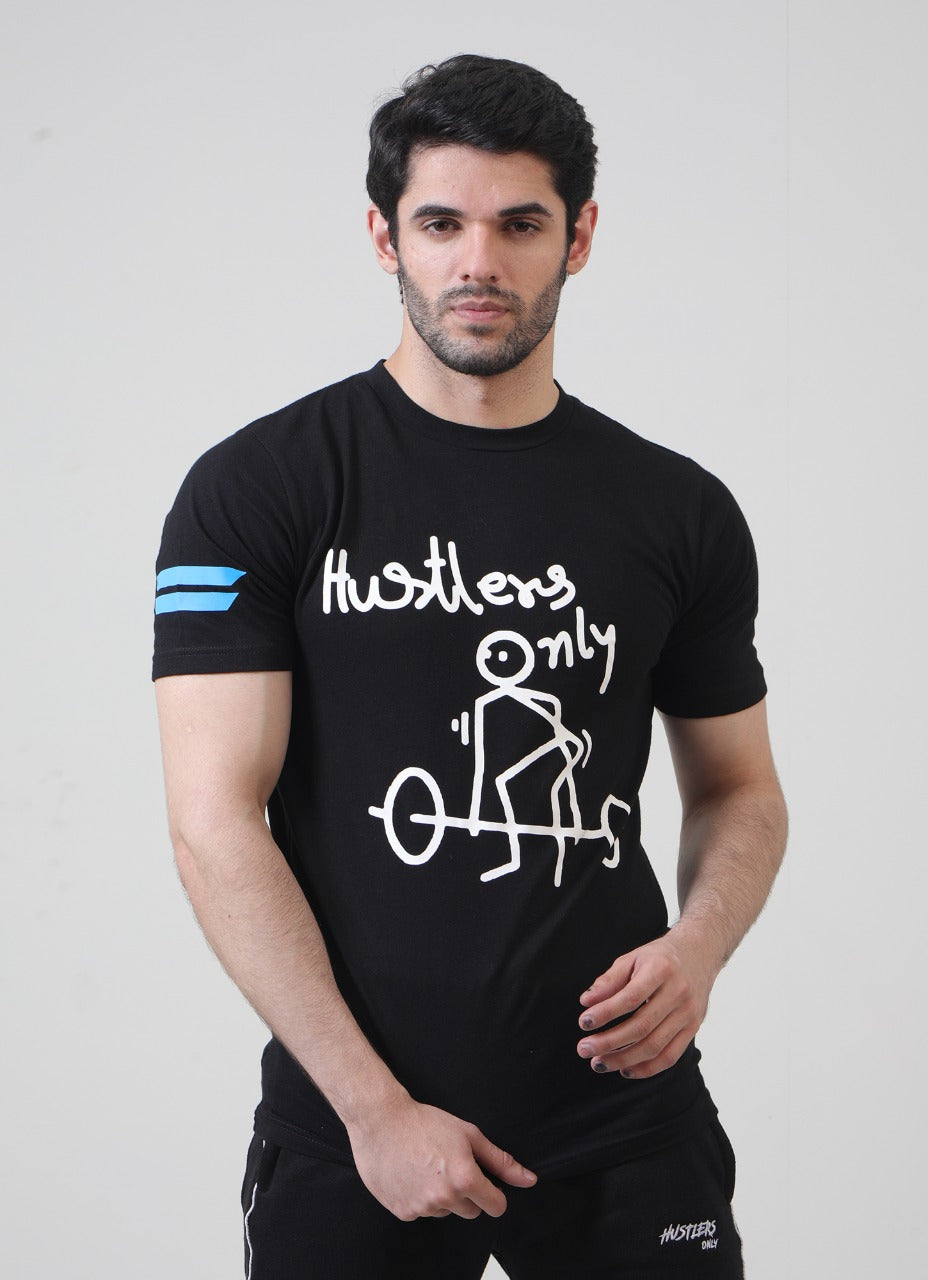 Stick Man TShirt for Mens | HustlersOnlyPK