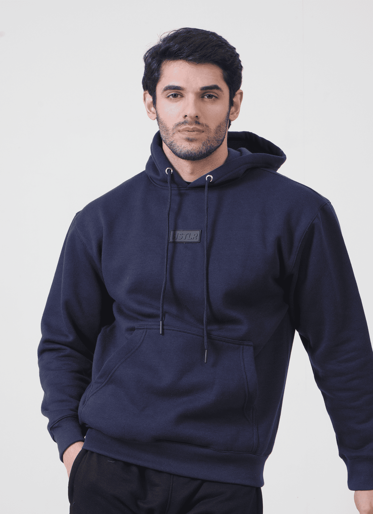 Men's Blue Strike Hoodie | HustlersOnlyPK