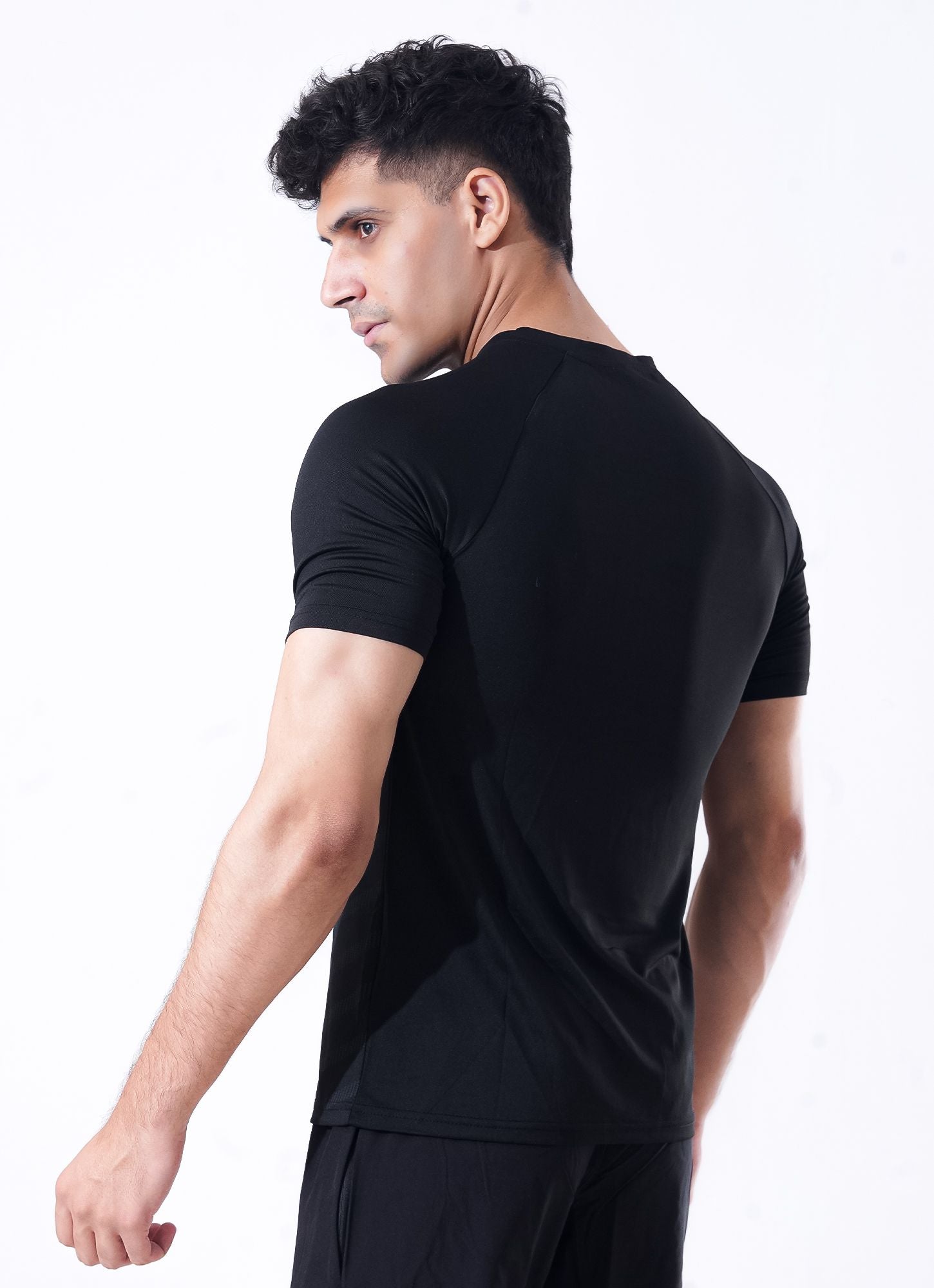 Superhero Black T-shirt for Men | HustlersOnlyPK