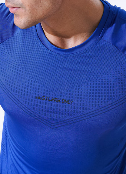 Superhero Navy T-shirt for Gym | HustlersOnlyPK