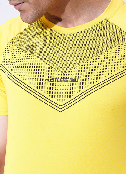 Superhero Yellow T-shirt For Men | HustlersOnlyPK