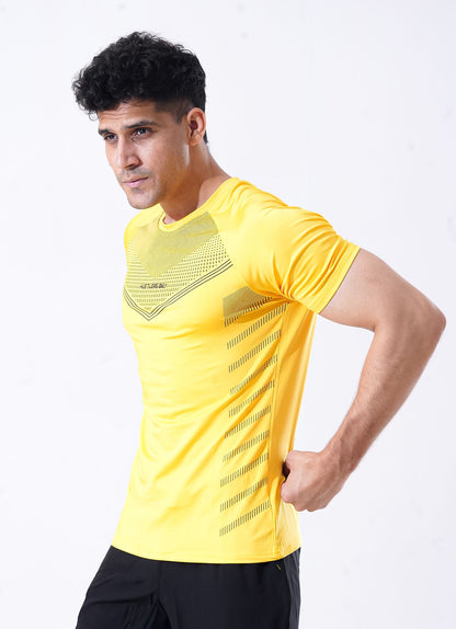 Superhero Yellow T-shirt For Men | HustlersOnlyPK