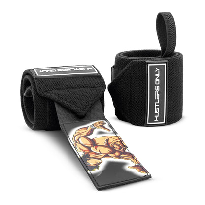Anime Wrist Wraps (Baki Hanma)