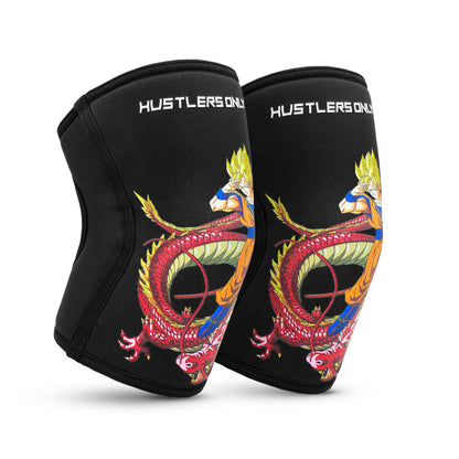 Anime Knee Sleeves - 7mm (Goku Dragon)