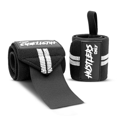 Wrist Wraps - White Stripes