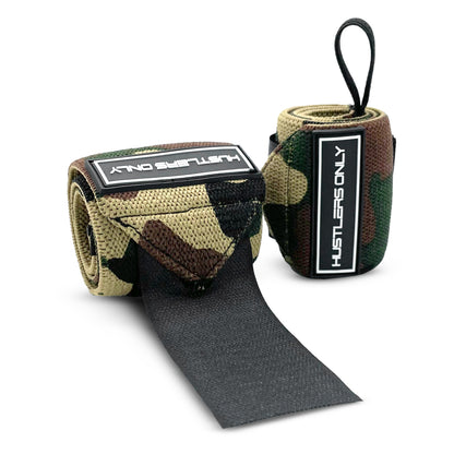 Wrist Wraps - Green Camo
