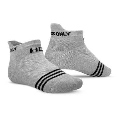 Ankle Crew Socks - Grey