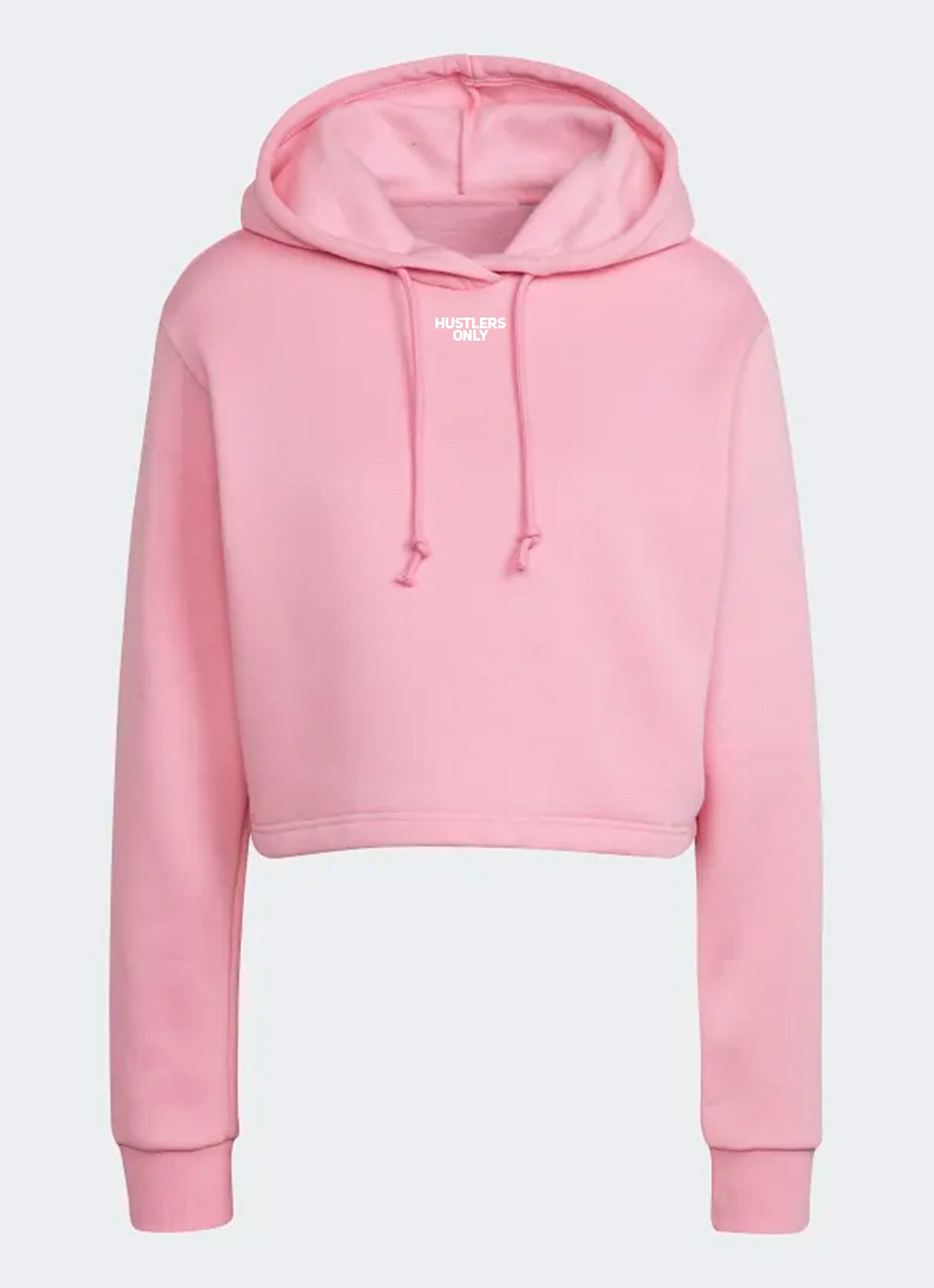 Pink Training Cropped Hoodie | HustlersOnlyPK