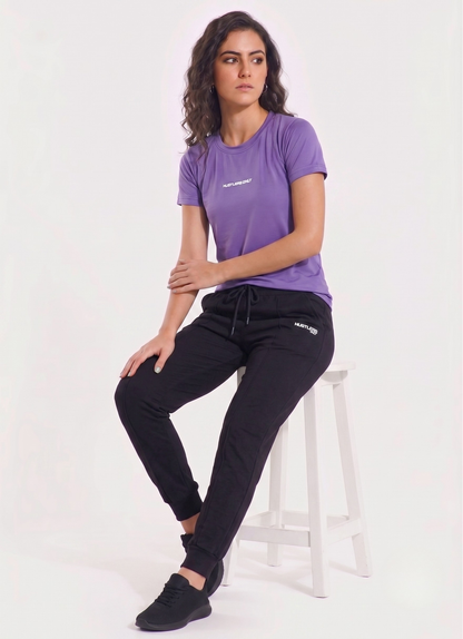 Sash Essential T-Shirt - Purple